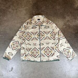 Prairie Mountain Yosemite National Park multicoloured fleece jacket Men's XXL